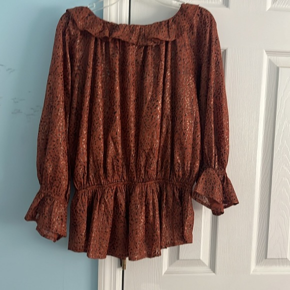 NWOT Entro Blouse - Picture 2 of 9